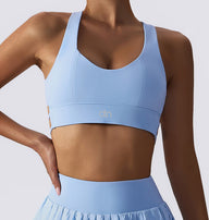 Strappy Pickleball Tennis Sports Bra