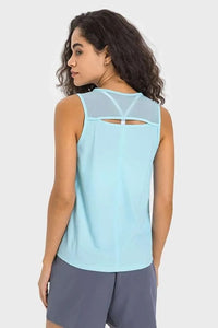Pickleball Tennis Back Vent Tank Top