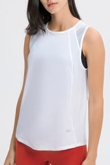 Pickleball Tennis Back Vent Tank Top