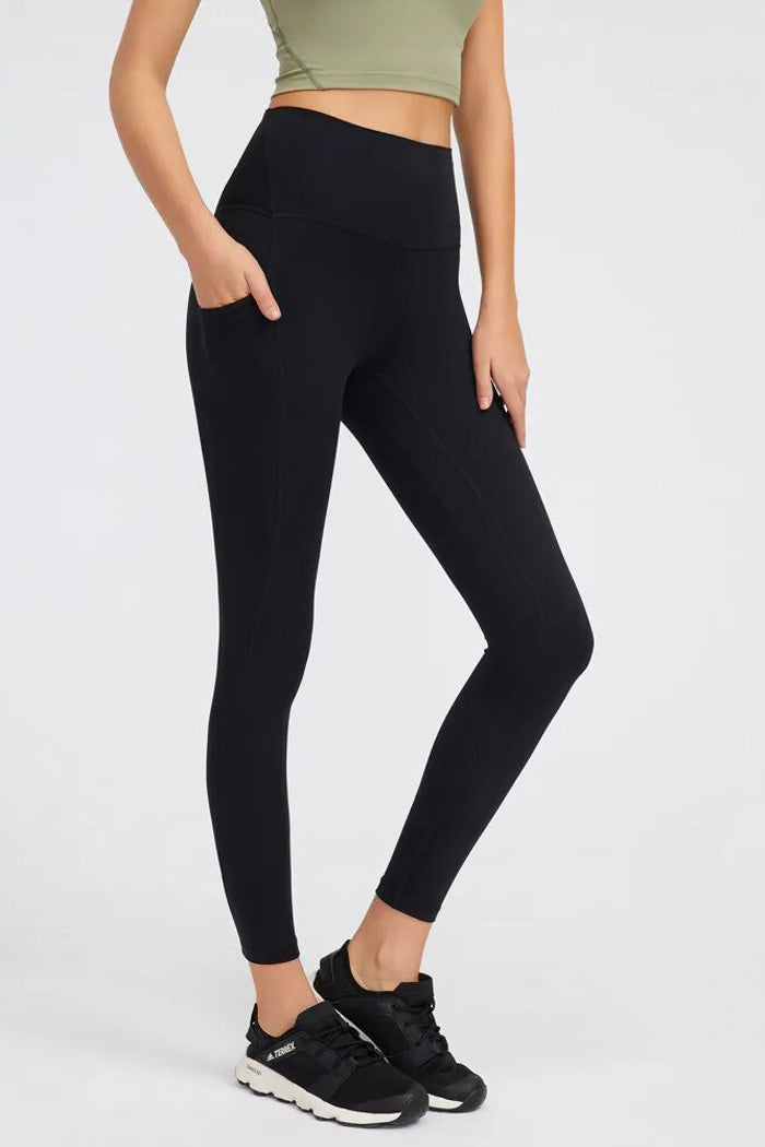 Pickleball Tennis High Waisted Leggings with Pockets
