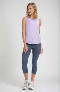 Pickleball Tennis Back Vent Tank Top
